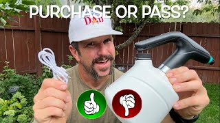 Sylvonette Electric Water Sprayer & Plant Mister Review
