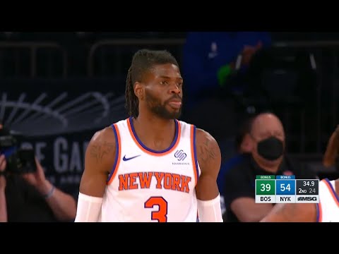 "Don't even THINK about it in front of Nerlens Noel"😤😤Boston Celtics vs Knicks.