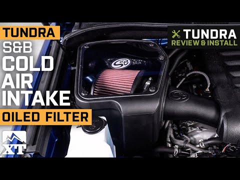 2007-2021 Tundra 5.7L V8 S&B Cold Air Intake with Oiled Cleanable Cotton Filter Review & Install