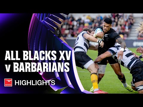 HIGHLIGHTS | All Blacks XV v Barbarians | Brentford, 2025