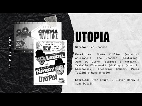A Ilha da Bagunça | Utopia (1950) || Cinema Antigo (Trecho do Filme original)