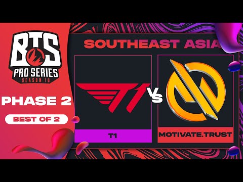 T1 vs MG.Trust Game 1 - BTS Pro Series 10 SEA: Phase 2 w/ MLP & johnxfire