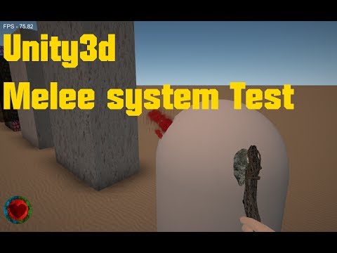 Unity3d Melee System test