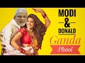 Genda Phool MODI amp DONALD Funny Musi Genda Phool MODI amp DONALD Funny Musi