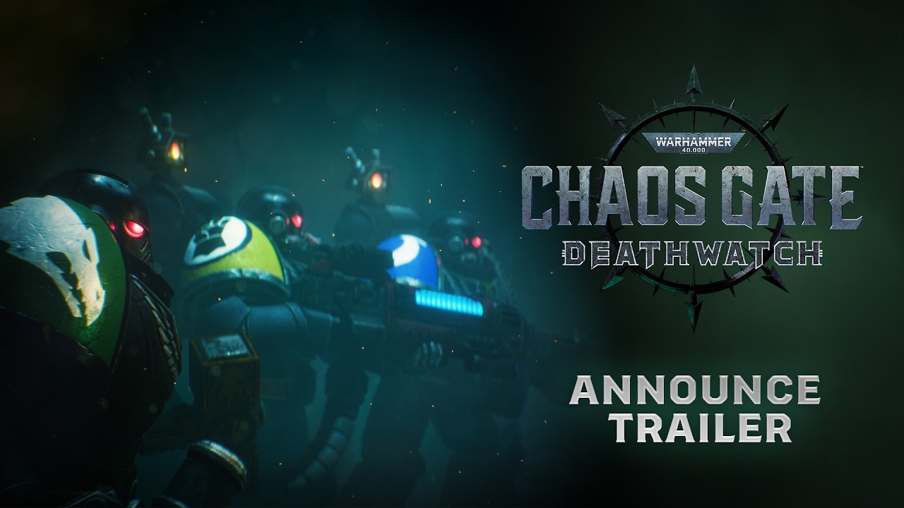 Warhammer 40,000: Chaos Gate &ndash; Deathwatch Announce Trailer | Warhammer Skulls 2026 - YouTube