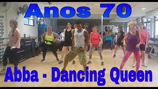 Anos 70 ABBA - Dancing Queen Coreografia | Choreography Dance fitness Zumba