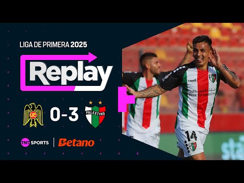 TNT Sports Replay | Unión Española 0 - 3 Palestino | Fecha 2