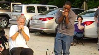 Hill Country Harmonica 2011: Adam Gussow and  Brandon Bailey at the Crossroads