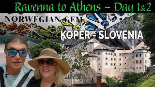 ITALY & SLOVENIA - Our Very First Video - UNESCO Postojna Caves Tour - Koper Medieval Walking Tour