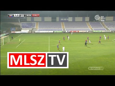 Mengolo Justin Junior második gólja a Vasas FC - DVSC mérkőzésen