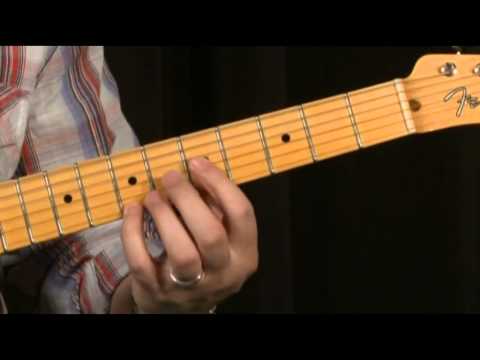 Guitar Lesson - country jazz licks - modal country