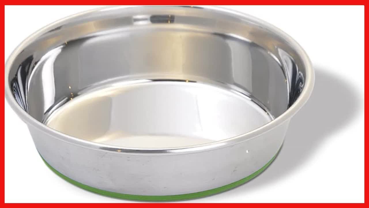 Van Ness Pets Stainless Steel Cat Bowl, 8 OZ Food And Water Dish