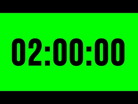 Timer 2 Hours With Alarm ⏱ No Music (120 minute)