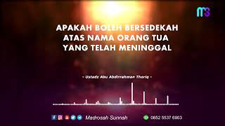 Apakah Boleh Bersedekah Atas Nama Orang Tua Yang Telah Meninggal ?