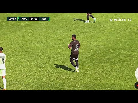 Oscar Cortes RC Lens DEBUT vs Wolfsburg (29/07/2023)