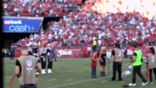 National Anthem at 49ers vs Seahawks Oct 18, 2012 Jewels Hanson