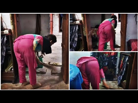 Village Bhabhi Daily Routine cleaning Vlog | New Hot Clening vlog | jalwa vlog 2025