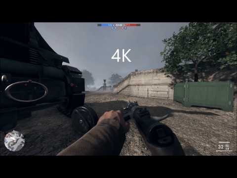 Battlefield 1 - 4K vs 1080p Comparison