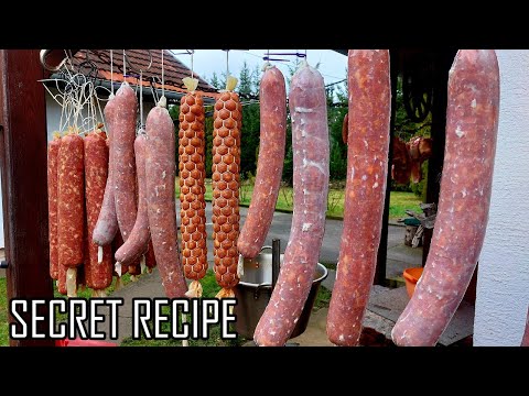Traditional Croatian Sausage Making