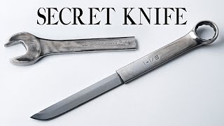 Forging a Hidden KNIFE from a WRENCH