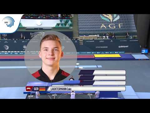 Caio LAUXTERMANN (GER) - 2018 Trampoline Europeans, junior final