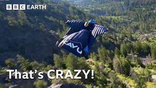 Heart-Stopping POV: Wingsuit Flight Over a 1000-Metre Drop! | The Travel Edit