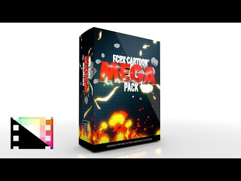 FCPX Cartoon Mega Pack - Animated hand-drawn elements for FCPX - Pixel Film Studios