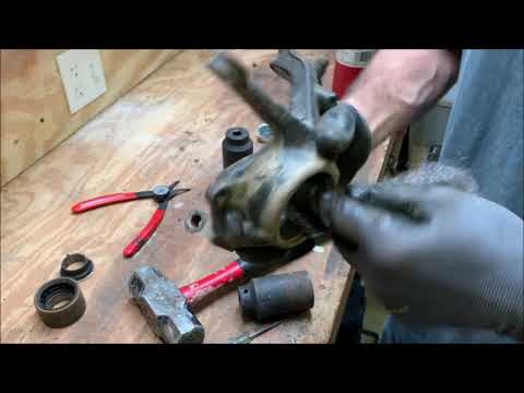 Yamaha Grizzly 550, 660, 700 Front Axle Bearing Replacement