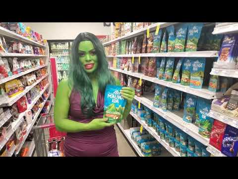 She-Hulk Goes Shopping After A Hard Day's Work