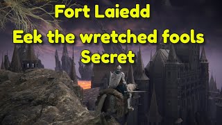 Eek the wretched fools, they'll never find me - Fort Laidd