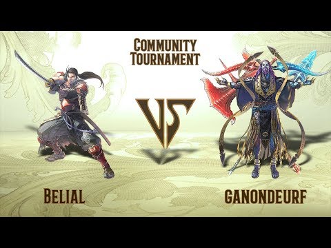 Belial (Mitsurugi) VS ganondeurf (Azwel) - Community Tournament (07.12.2019)