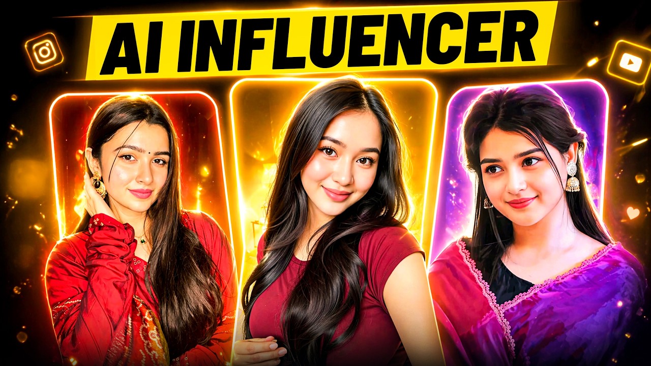AI Influencer Kaise Banaye FREE Me | Realistic AI Influencer Tutorial 2026 | #aiinfluencer