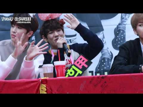 [151011  업텐션 부산 팬싸 #환희] 팬싸 끝고 노래한다