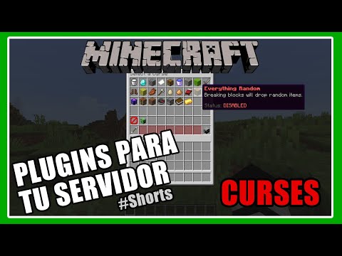 Curses: Troll your friends!  - Plugins for your Minecraft Server #Shorts