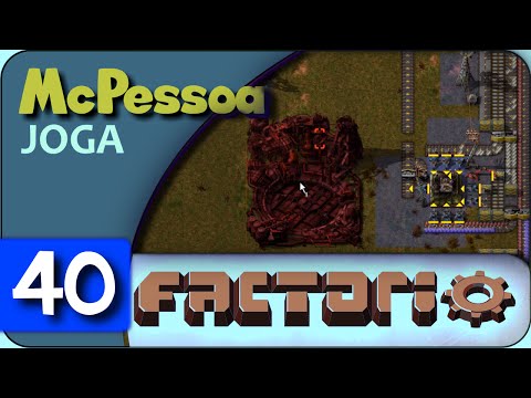 Produção de Concreto e de Torres de Foguete - McPessoa Joga: Factorio Ep:40 T:1