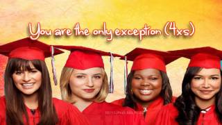 Glee - The Only Exception [Lyrics on screen]