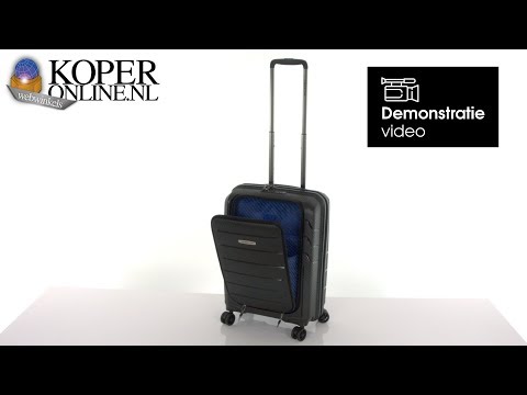 Carryon Mobile Worker Zwart Handbagage koffer