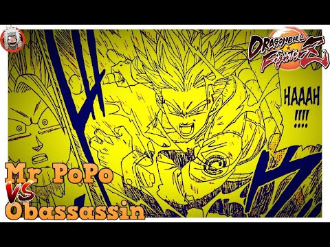 DBFZ OBAssassin vs MR PoPo - (TeenGohan, Hit, Trunks) vs (18, GokuUI, Trunks)