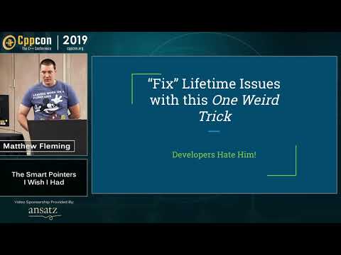 The Smart Pointers I Wish I Had -  Matthew Fleming - CppCon 2019