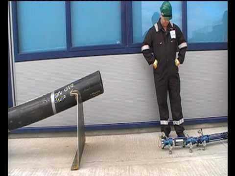 Insertion of Riser Inspection Tool Stage 1