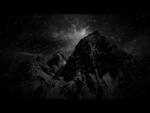 Nightime Snowstorm in the Italian Alps | Blizzard - Let go of your Stress with Sounds for Sleeping