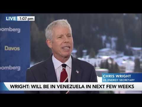 Secretary Wright Joins Bloomberg in Davos, Switzerland - January 22, 2026