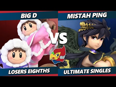 Sweet Spot 9 TOP 8 - Big D (Ice Climbers) Vs. Mistah Ping (Dark Pit) Smash Ultimate - SSBU