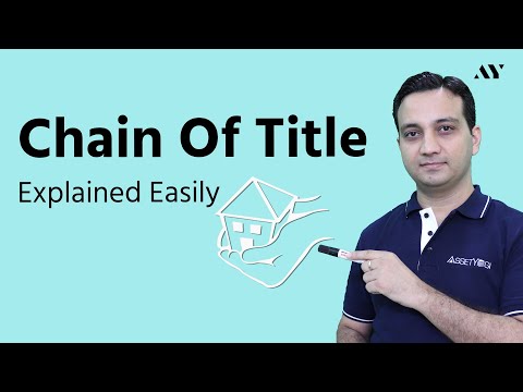 Chain of Title - Explained Video