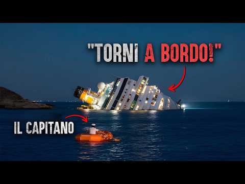 Il capitano che abbandonò la nave e tutti quelli a bordo