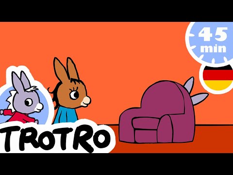 45 MINUTEN TROTRO - 🤩  Trotro spielt mit Lili 🤩