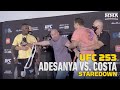 UFC 253: Paulo Costa Gift Infuriates Israel Adesanya After Weigh-Ins - MMA Fighting
