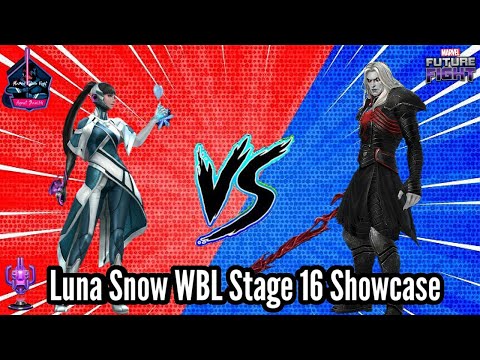 Luna Snow Sirius Uniform In WBL Knull Stage 16 | Marvel Future Fight