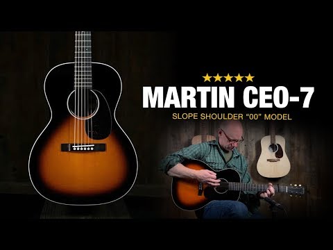 Обзор акустической гитары Martin CEO7