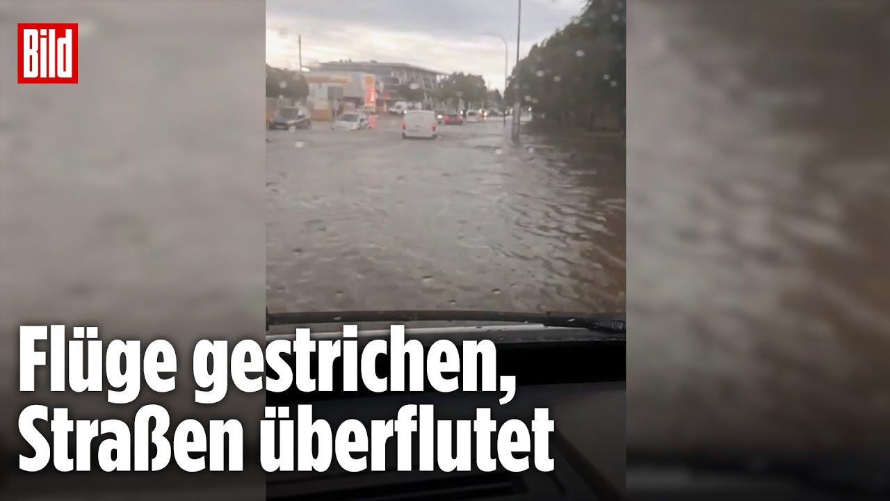 Spanien: Mallorca kämpft gegen starkes Unwetter